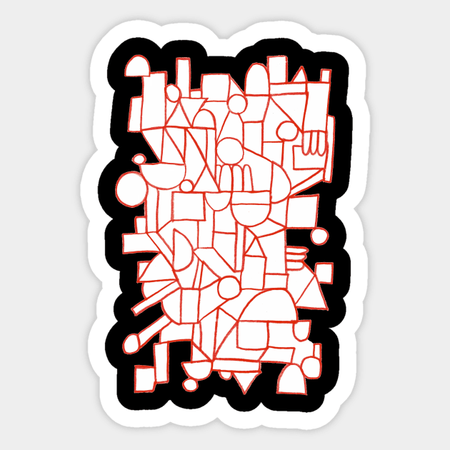 Rad lines Sticker by marceloillustration